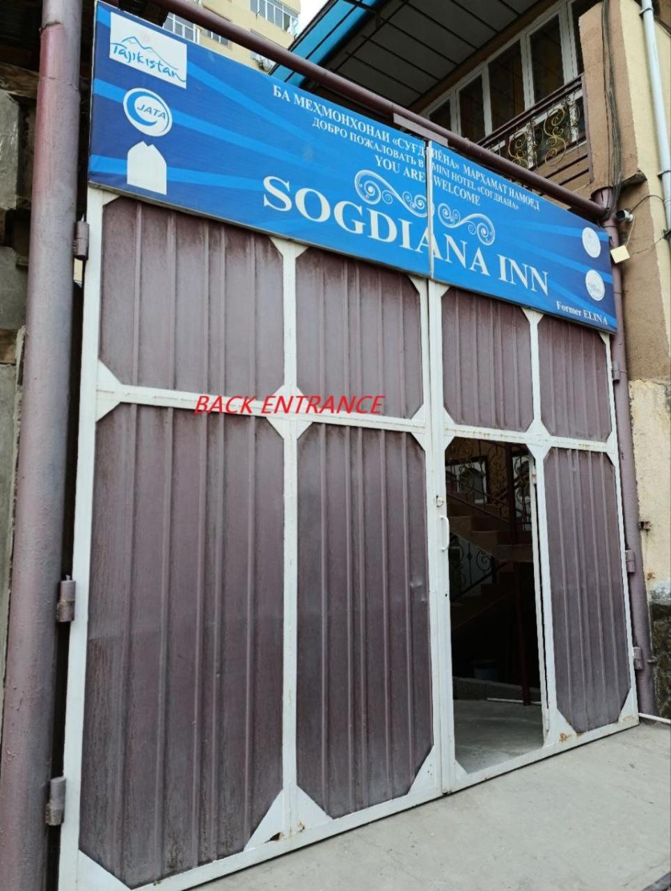 Inn Sogdiana Panjakent Exterior foto